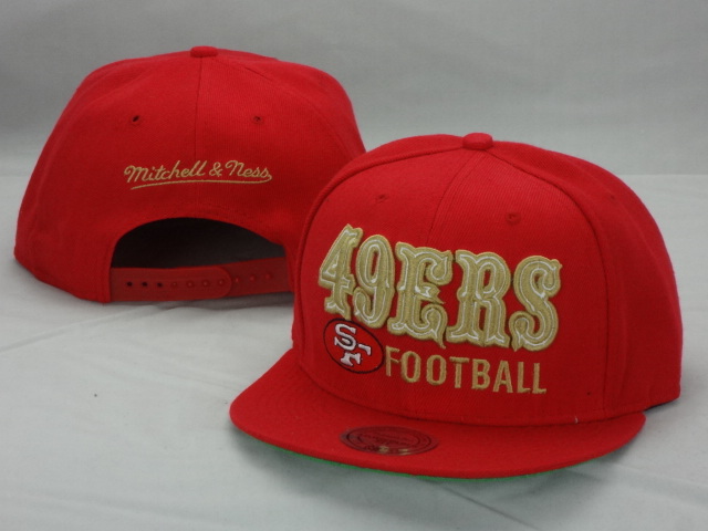 NFL San Francisco 49ers M&N Snapback Hat id18